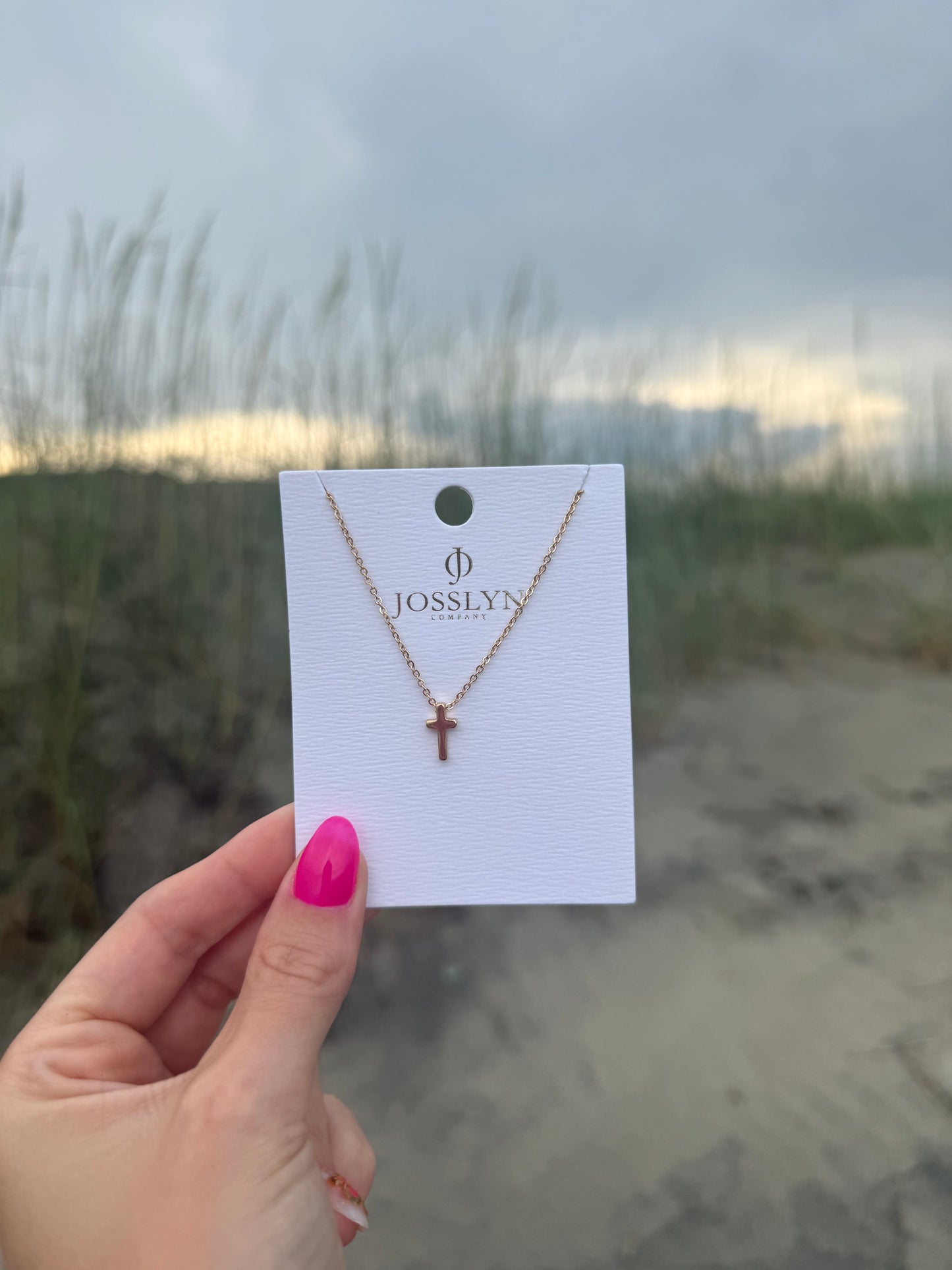 Gold Cross Necklace