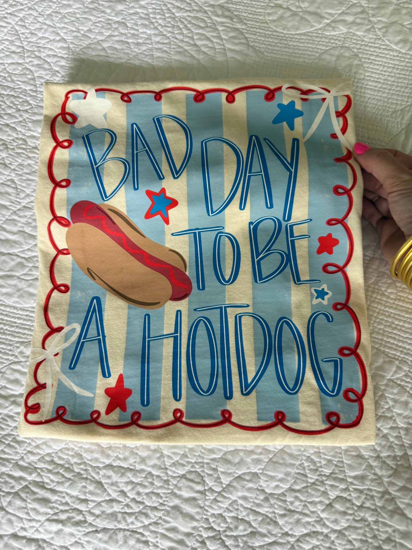 "Bad Day to be Hot Dog" Tee