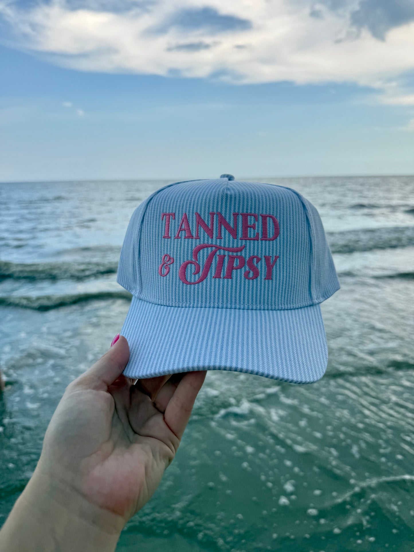 TANNED & TIPSY Trucker Hat