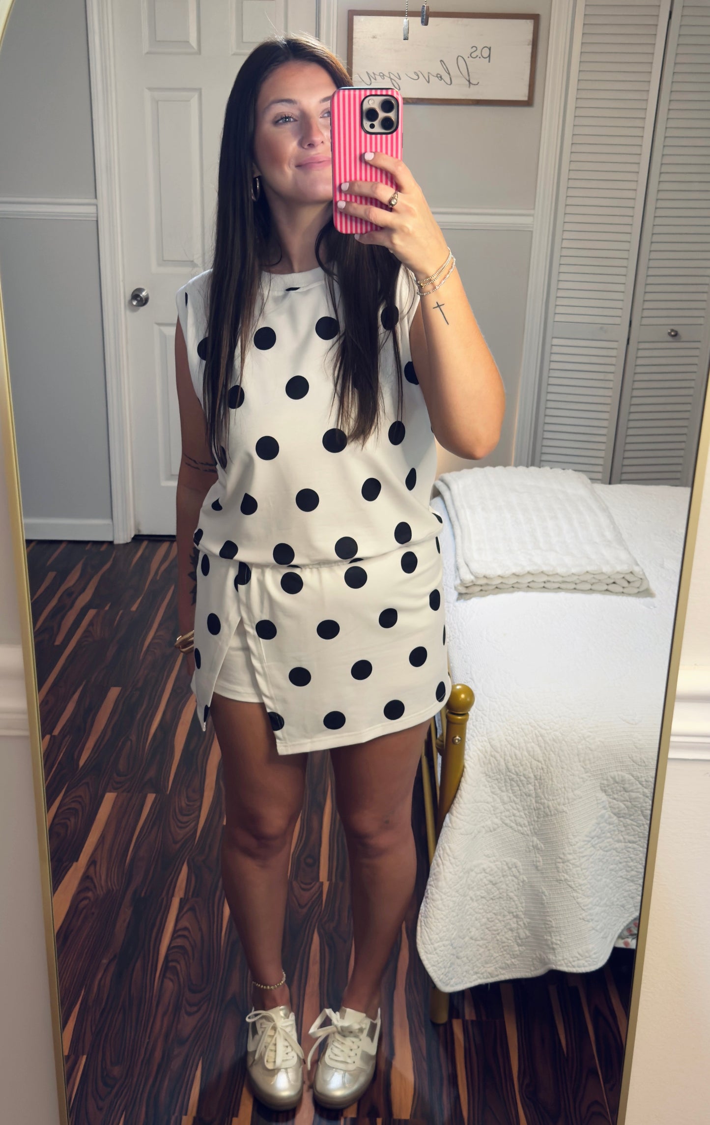 Polkadot Skort - Set